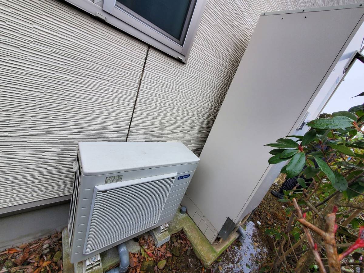 館林市 ダイキン自然冷媒(CO2)・家庭用ヒートポンプ給湯機 貯湯
